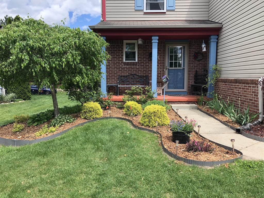 Corrugated Metal Landscape Edging