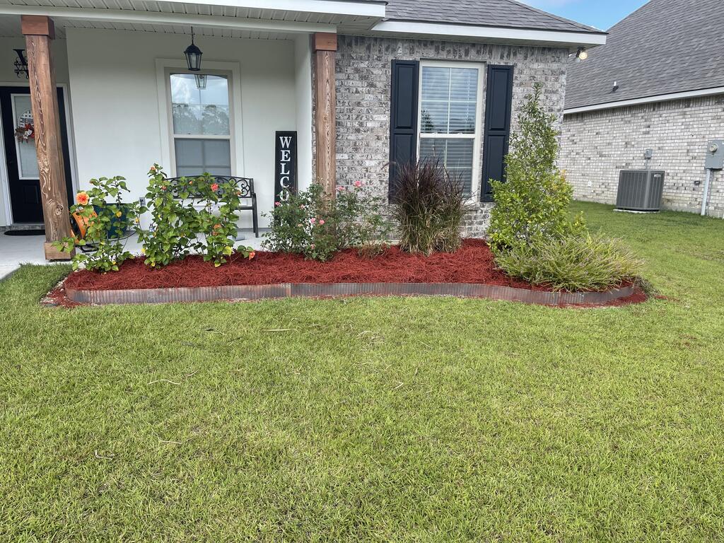 Corrugated Metal Landscape Edging