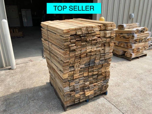 Bulk Pallet Wood -  700 Reclaimed Pine Boards - 500 Square Feet