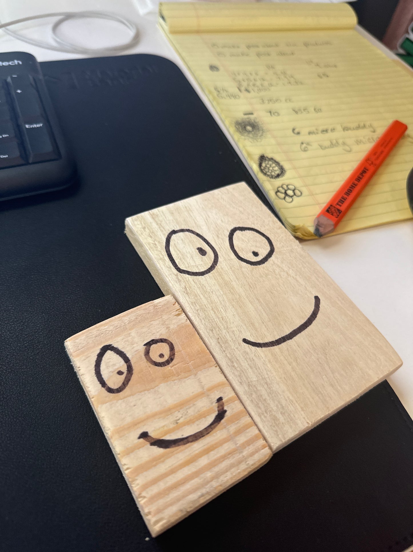 Plank Pal | Custom Wooden Plank Buddy | Funny Gag Gift