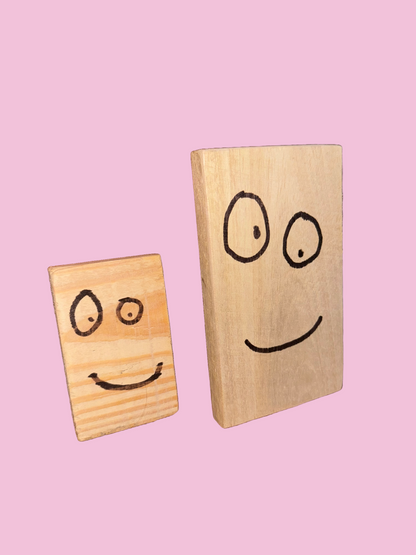 Plank Pal | Custom Wooden Plank Buddy | Funny Gag Gift