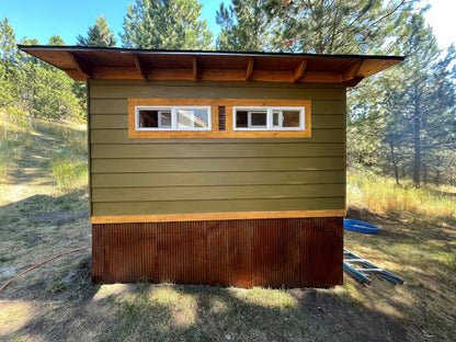 Colorado Corrugated Metal Wainscoting